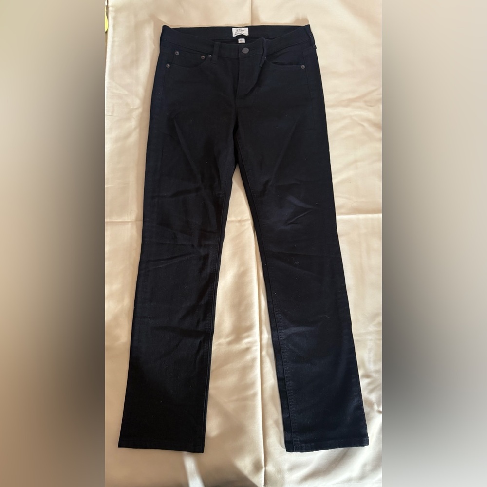 J.Crew black Matchstick jeans size 27